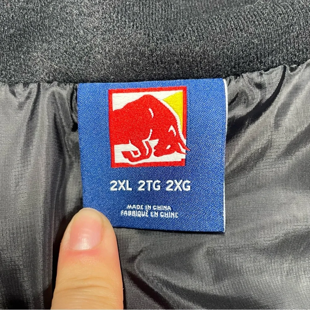 Red Bull Distribution Company Full Zip Windbreaker Jacket Shell - Mens 2XL